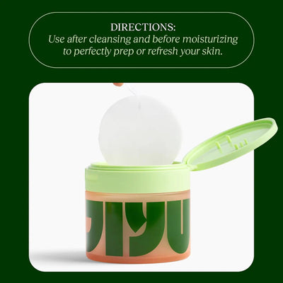 JIYU Anti-Aging, Dark Spot & Wrinkle Minimizing Toner Pads